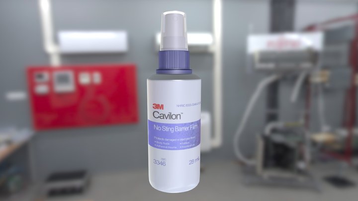 3M Cavilon - No Sting Barrier Film 3D Model