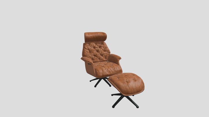 Arm Chair 3D Model