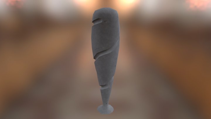 Smooth Big Rock #1 3D Model