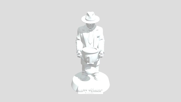 Mafia Victory Trophy 3D Model