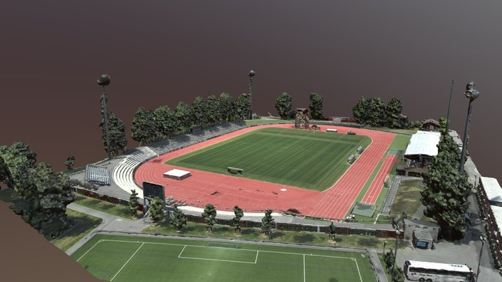 Stadio Comunale - Bellinzona 3D Model