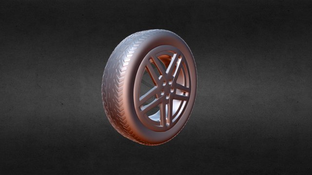 Wheel for Blender Cookie Modifier Course 3D Model