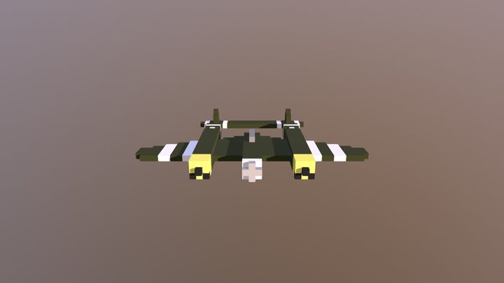 Plane 4 | Weekly Game Jam 3D Model