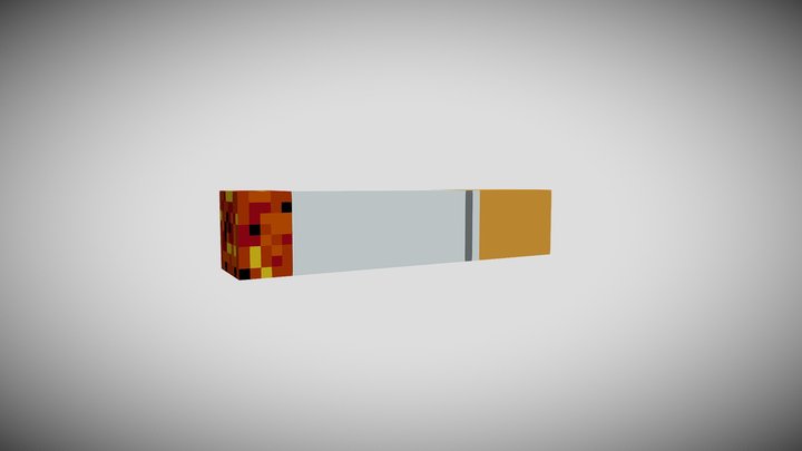 [Minecraft] Cigarette 3D Model