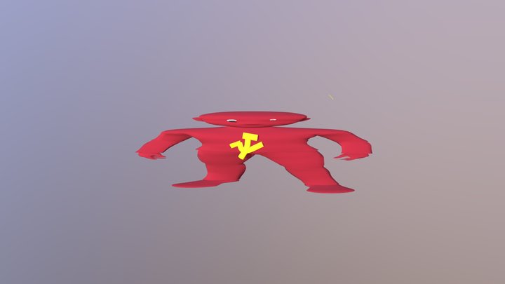 ussr man 3D Model