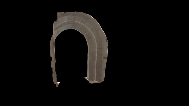 Baie (XIIIe siècle), cordeliers de Nantes 3D Model