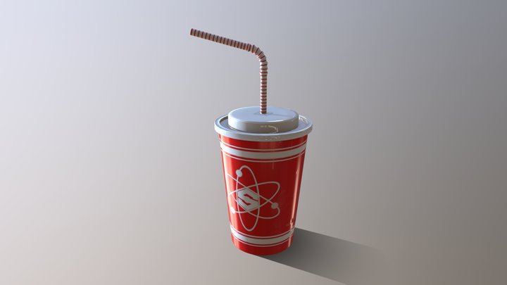 Soda Cup 3D Model