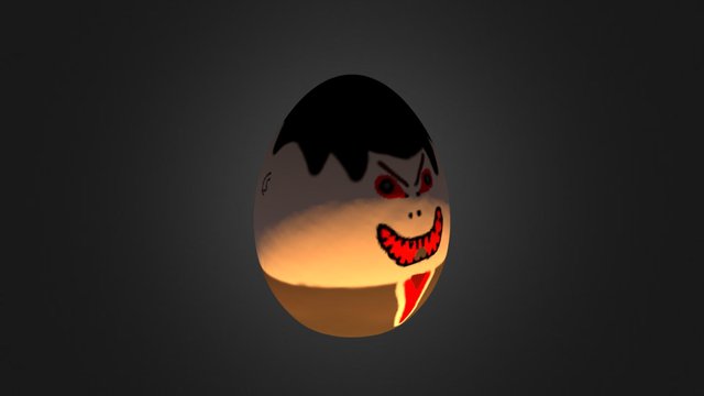 The Bad Easter Egg 3D Model