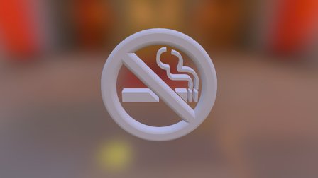 No smoking 3D Model