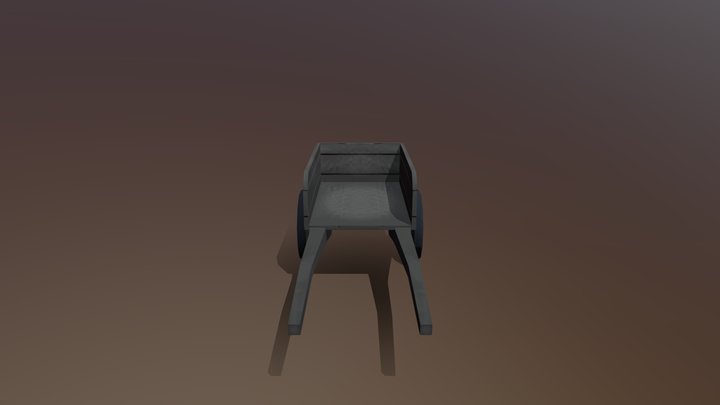 Old Wagon 3D Model