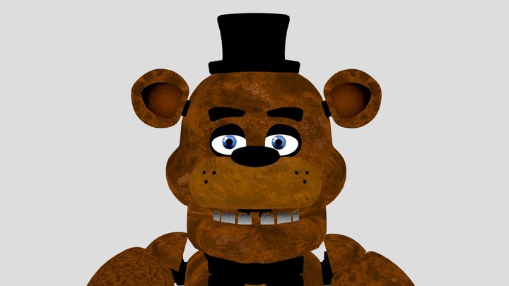 Freddy Fazbear by UFMP 3D Model
