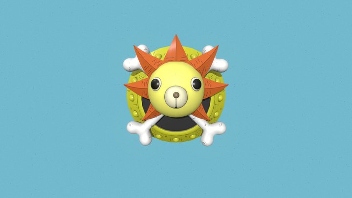 Thousand Sunny Lionhead 3D Model
