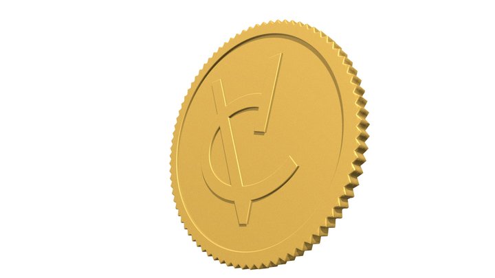 Coin-VinCent1 3D Model