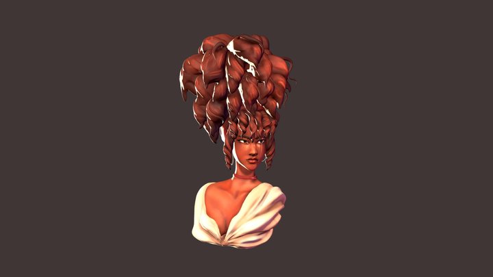 3D woman sculpt 3D Model