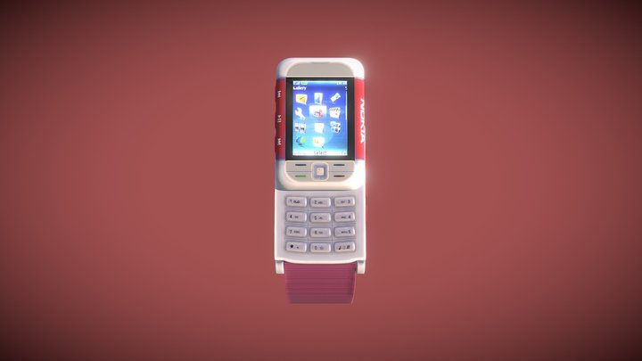Nokia 5300 Watch 3D Model