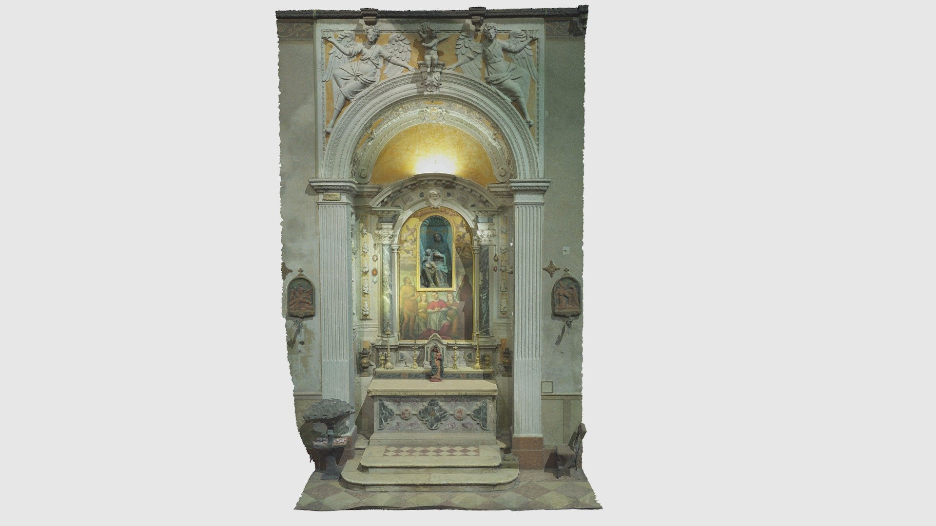 Altare Della Madonna Di Loreto — Sketchfab embed 3D viewer