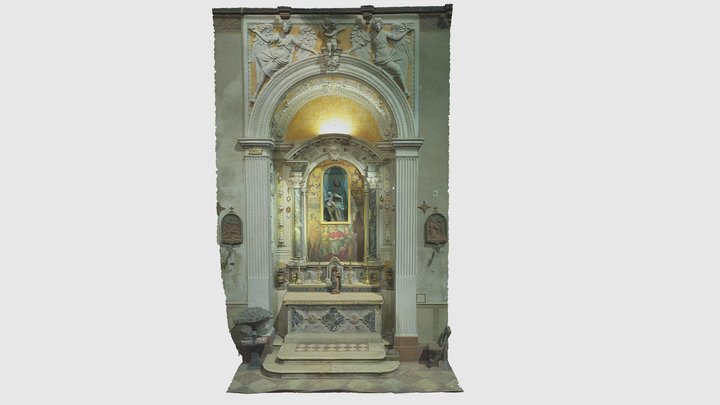 Altare Della Madonna Di Loreto 3D Model