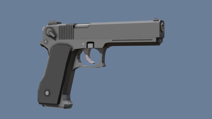Low-Poly OTs-33 Pernach