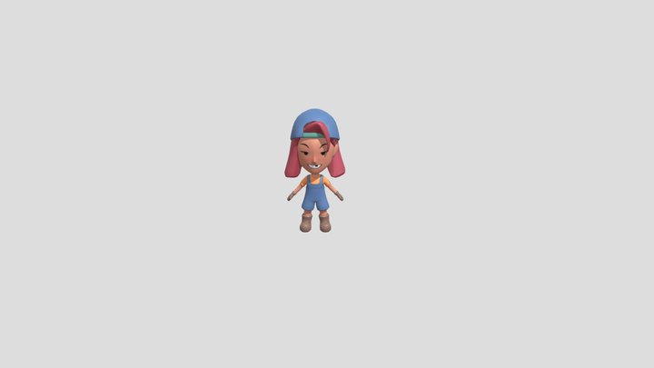 Character for Game Creation 3D Model
