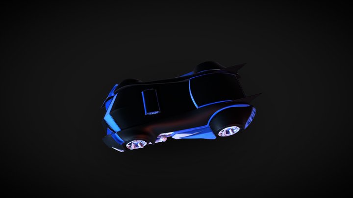 Batmobile MK2 (The Batman) 3D Model