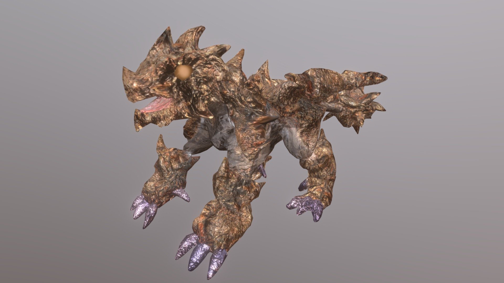 rock dragon baby - 3D model by dgx23200 [e2de1a4] - Sketchfab