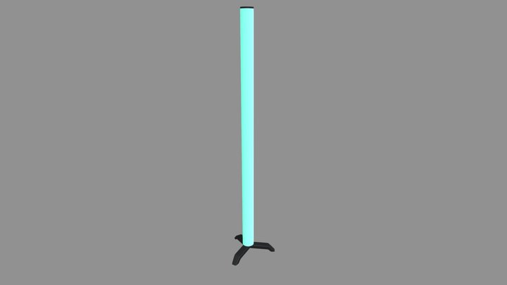 LED Pixel Tube Stage Light 3D Model