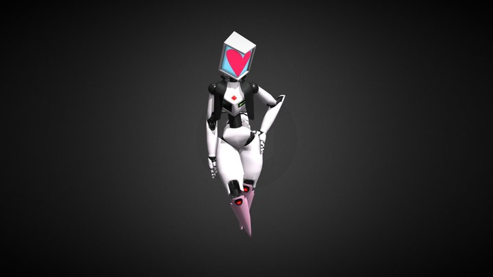 VIVIENNE Personal Service Android 3D Model