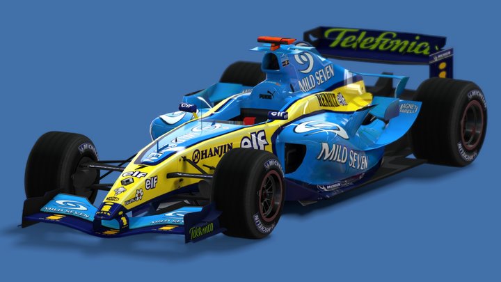 2004 Renault R24 – Modello 3D gratuito STL
