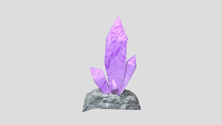 Giant crystal formation 3D Model