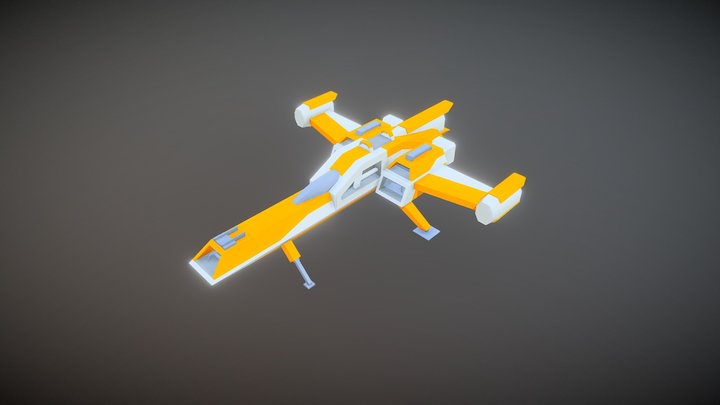 Asset Forge Ship 3D Model