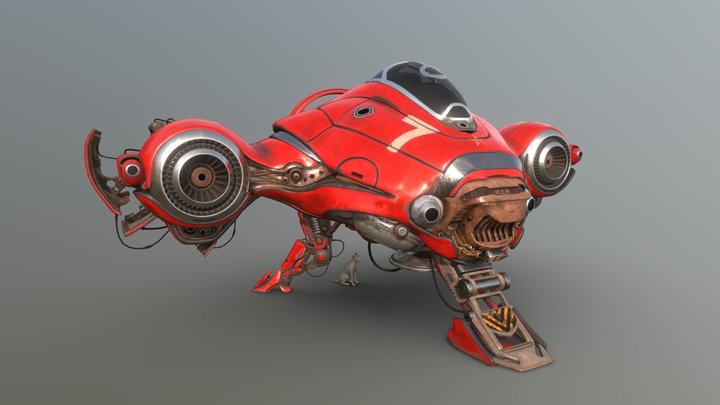 Burdisio Ship II 3D Model
