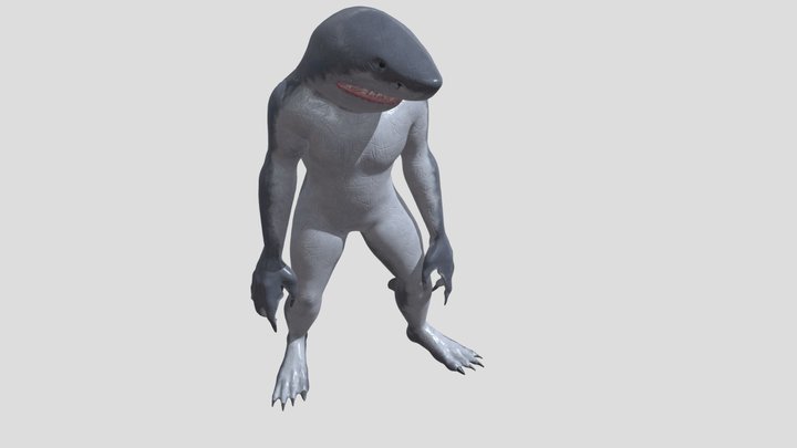 Sharkman Vulnerability 3D Model