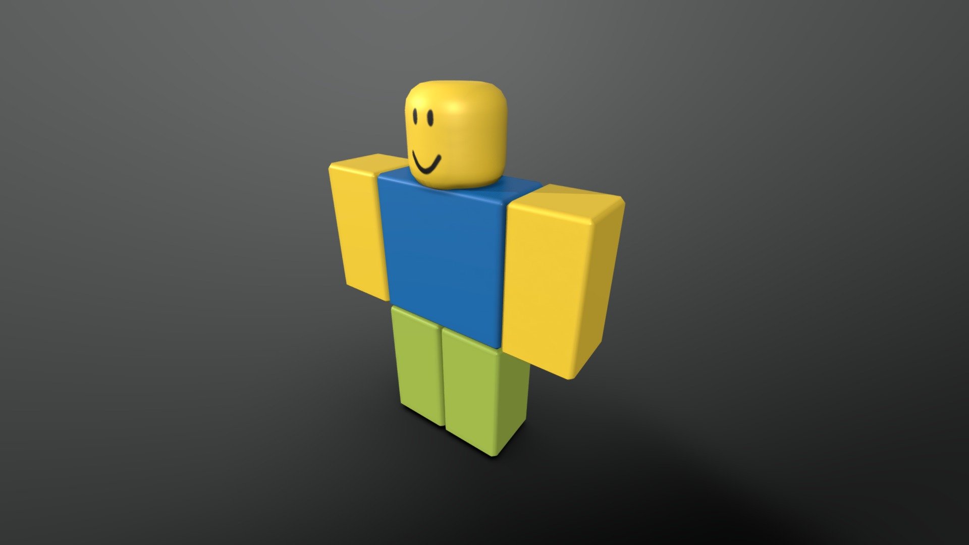 Noob for Roblox free VR / AR / low-poly 3D model