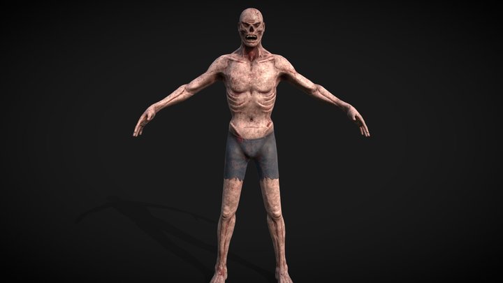 Zombie 3D Model