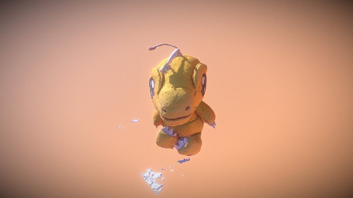 Agumon Peluche 3D Model