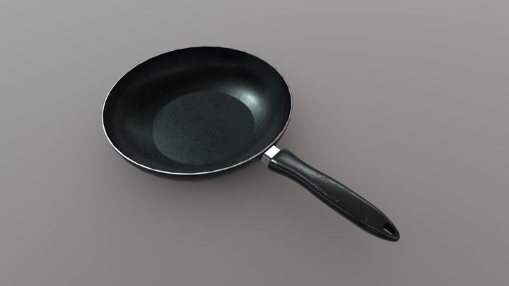 Vermicular Frying Pan 24cm with Lid - 3D model by afterwork-grocery  [59da5a1] - Sketchfab