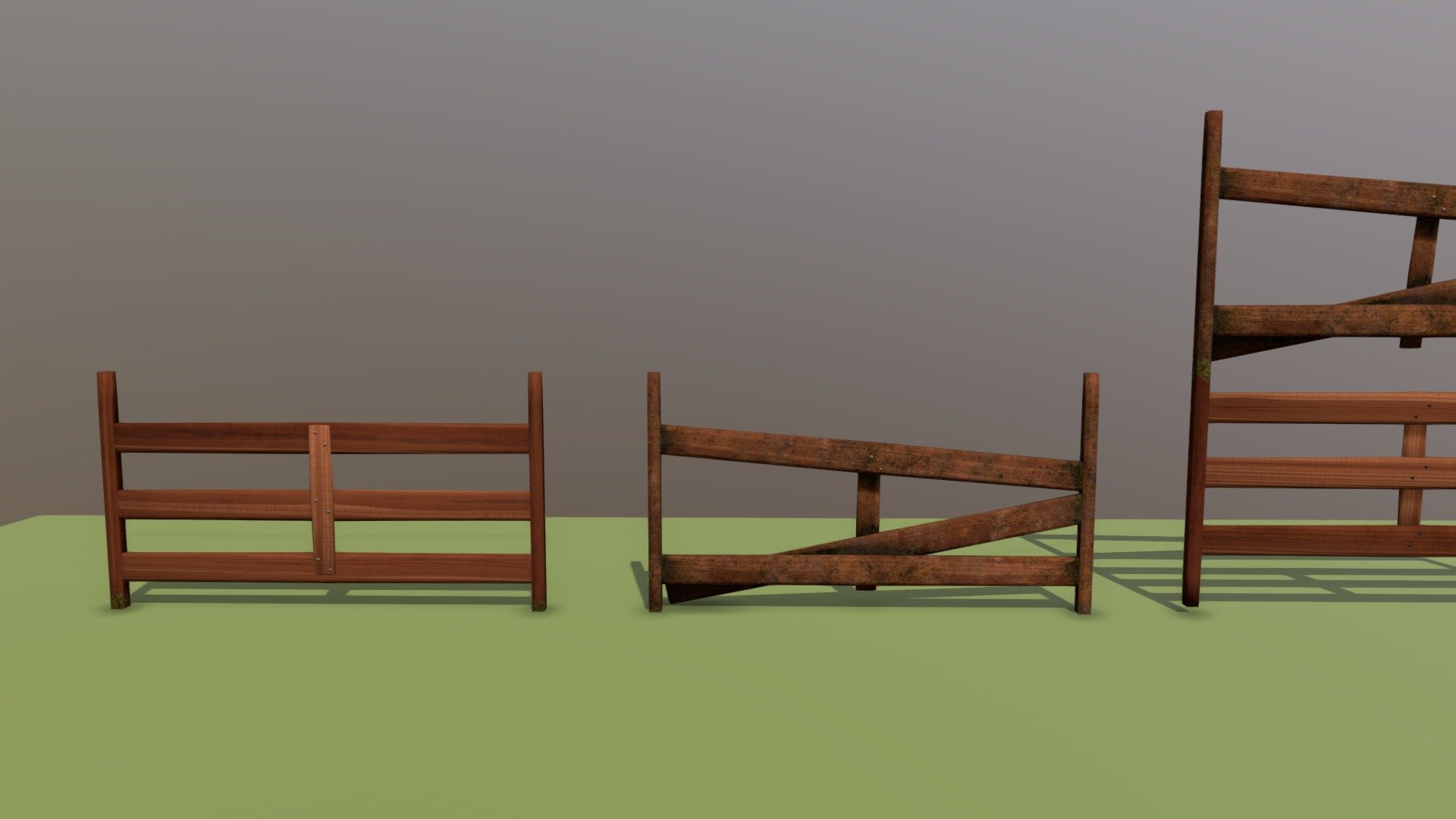 Double-sided fence