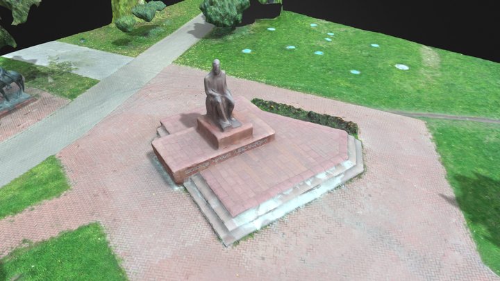 Памятник 3D Model