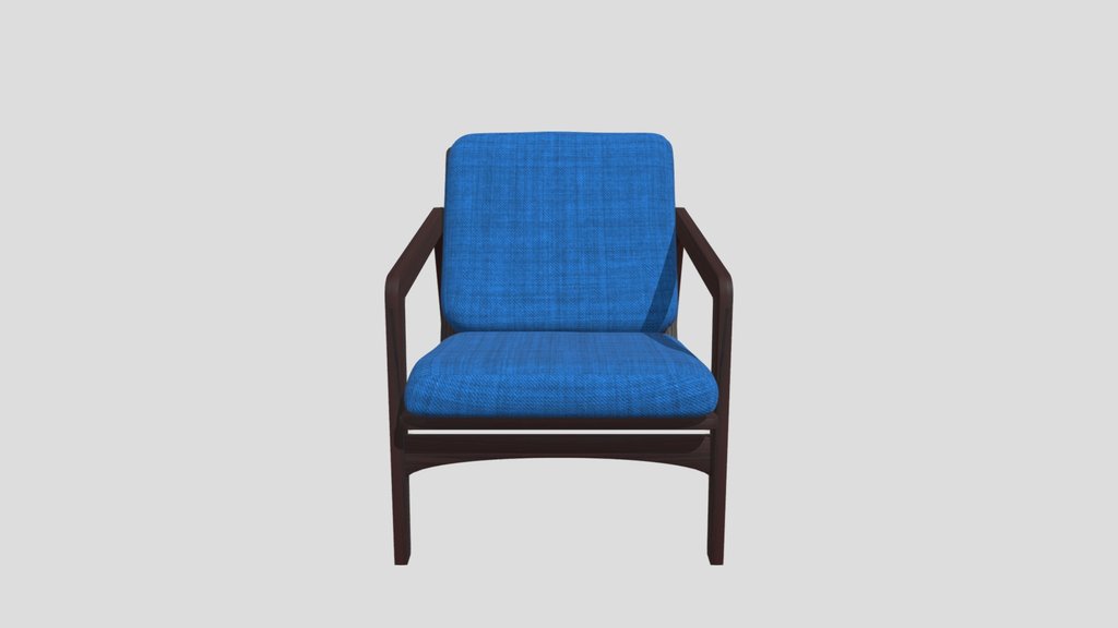 S Wooden Scandinavian Sofa