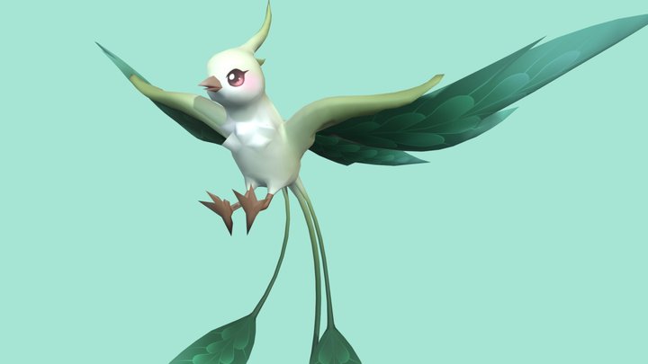 LeafBird 3D Model