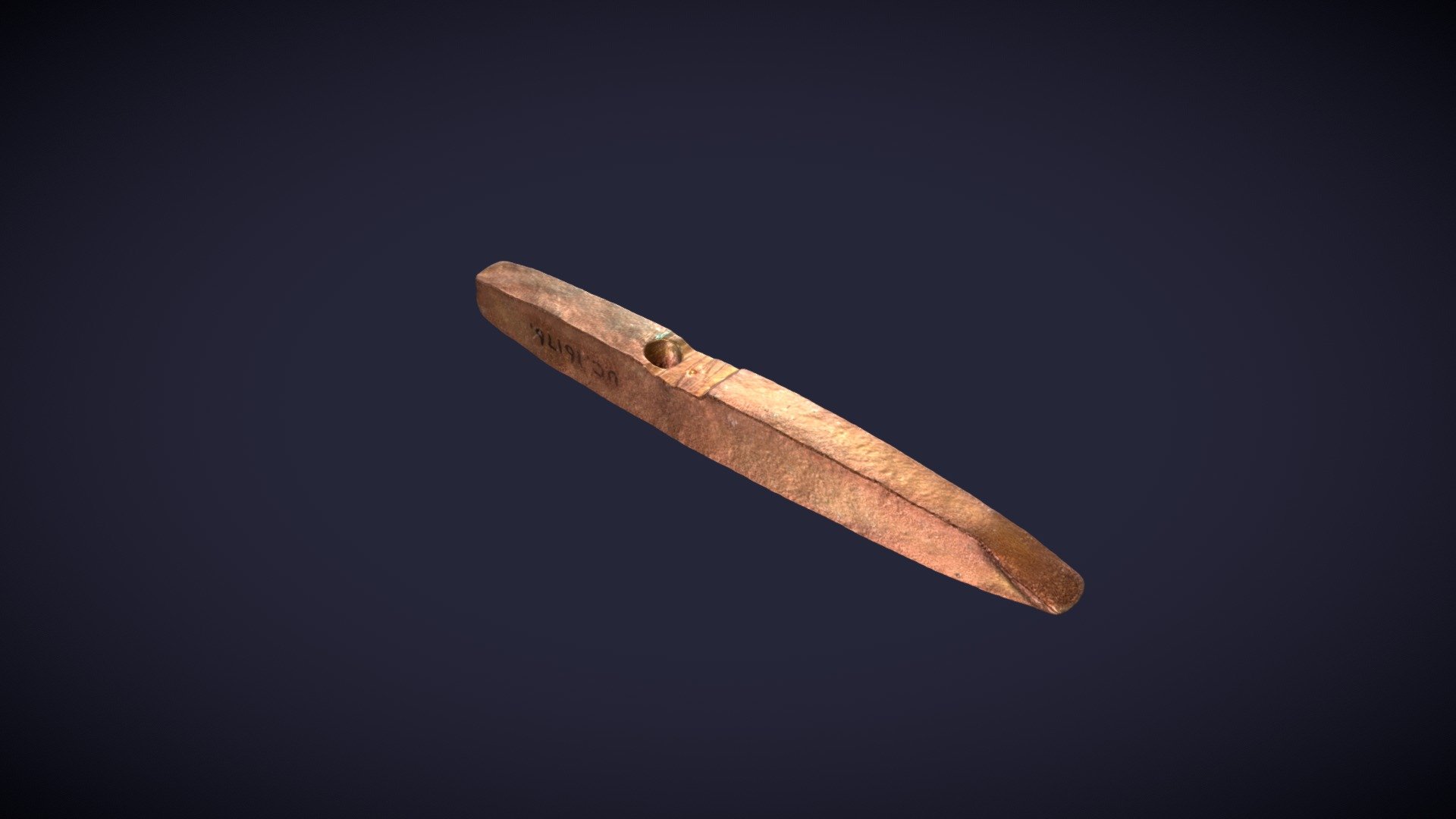 Copper Chisel UCE-UC16176 - 3D model by ThinkSee3D [e2e5dd9] - Sketchfab