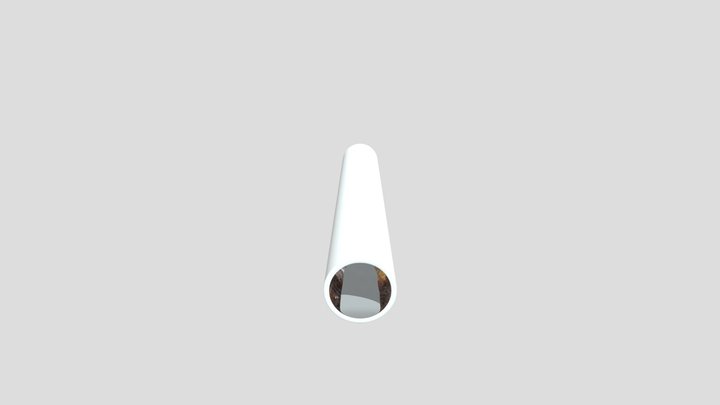 Sewer pipe view 3D Model