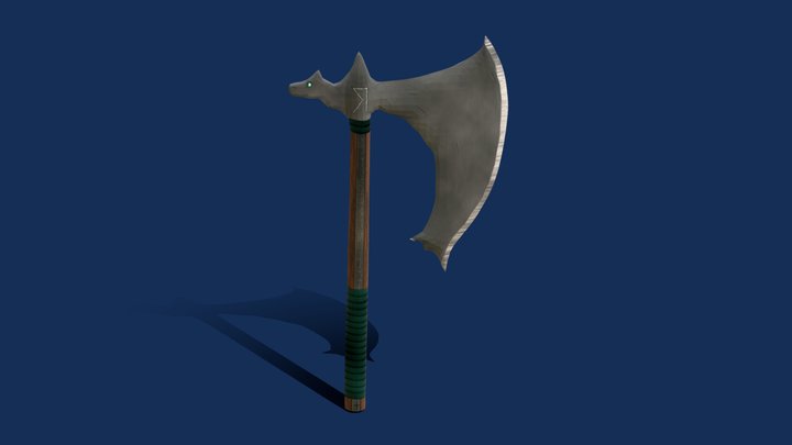 Nordic Axe 3D Model