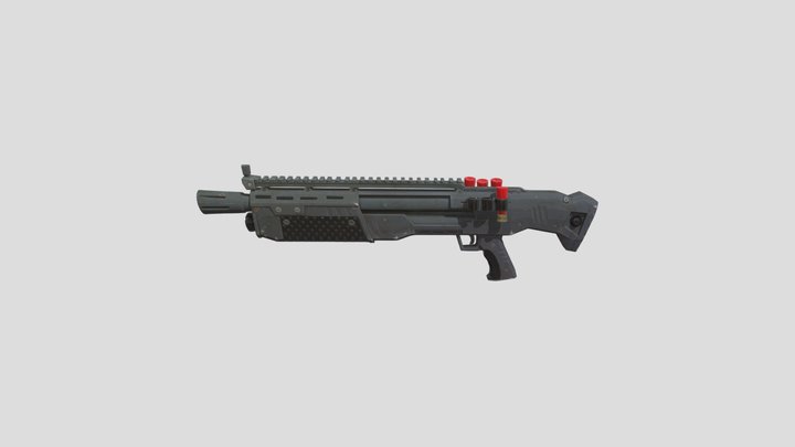 Heavy Shotgun – Free 3D Model STL