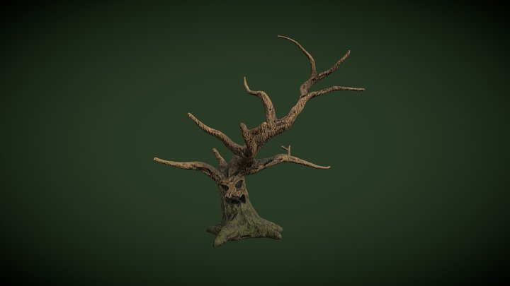 Monster Tree 3D Model
