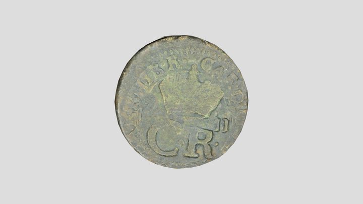 Glencoe Hoard - Coin A 3D Model
