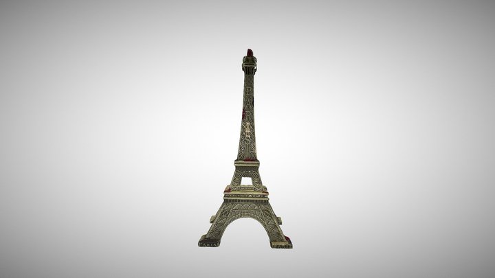 Eiffel Tower Souvenir 3D Model