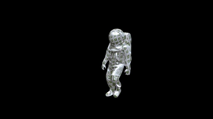 Walking Left Turn (1) 3D Model