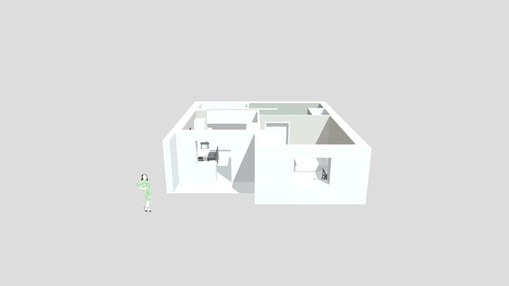 Новая квартира 3D Model