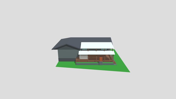 House Deck Extension 2 3D Model